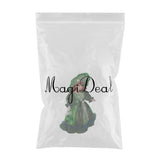 Maxbell 30cm Elegant Porcelain Female Dolls People Figures in Princess Dress Green - Aladdin Shoppers