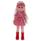Maxbell 30cm Lifelike Vinyl Baby Doll Realistic Reborn Infant Baby Girl in Clothing - Aladdin Shoppers