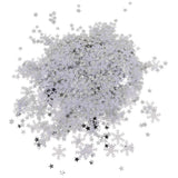 Maxbell 30g Christmas Snowflake & Star Shaped Table Confetti Throwing Xmas Tabletop Decoration - Aladdin Shoppers