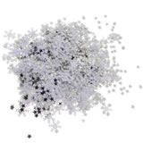 Maxbell 30g Christmas Snowflake & Star Shaped Table Confetti Throwing Xmas Tabletop Decoration - Aladdin Shoppers
