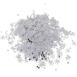 Maxbell 30g Christmas Snowflake & Star Shaped Table Confetti Throwing Xmas Tabletop Decoration - Aladdin Shoppers