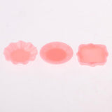 Maxbell 30pcs 1/6 Dollhouse Miniature Plastic Plates Set Tableware Accessories Pink - Aladdin Shoppers