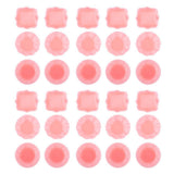 Maxbell 30pcs 1/6 Dollhouse Miniature Plastic Plates Set Tableware Accessories Pink - Aladdin Shoppers
