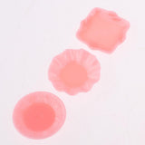 Maxbell 30pcs 1/6 Dollhouse Miniature Plastic Plates Set Tableware Accessories Pink - Aladdin Shoppers