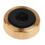Maxbell 30x11mm Aluminum Plastic Speaker AMP Isolation Feet Pad Stand Base Gold - Aladdin Shoppers