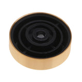 Maxbell 30x11mm Aluminum Plastic Speaker AMP Isolation Feet Pad Stand Base Gold - Aladdin Shoppers