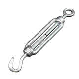 Maxbell 316 Stainless Steel DIN1480 Eye Hook Turnbuckle Wire Rope Cable Tension 6mm - Aladdin Shoppers