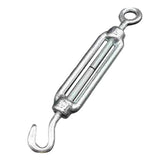 Maxbell 316 Stainless Steel DIN1480 Eye Hook Turnbuckle Wire Rope Cable Tension 6mm - Aladdin Shoppers