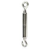 Maxbell 316 Stainless Steel Hook Eye Turnbuckle Wire Rope Tension Turnbuckle 12mm - Aladdin Shoppers