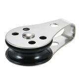 Maxbell 316 Stainless Steel Pulley Blocks Rope Runner Kayak Boat Trolley Accessories - Aladdin Shoppers