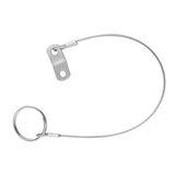 Maxbell 316 Stainless Steel Quick Release Pin Lanyard for Boat Deck Hinge 150mm - Aladdin Shoppers