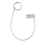 Maxbell 316 Stainless Steel Quick Release Pin Lanyard for Boat Deck Hinge 240mm - Aladdin Shoppers