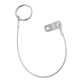 Maxbell 316 Stainless Steel Quick Release Pin Lanyard for Boat Deck Hinge 240mm - Aladdin Shoppers