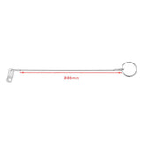 Maxbell 316 Stainless Steel Quick Release Pin Lanyard for Boat Deck Hinge 300mm - Aladdin Shoppers