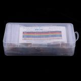 Maxbell 35 Values 1% Resistor Kit Assortment 0 Ohm - 1M Ohm (Pack of 1140) - Aladdin Shoppers