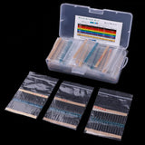 Maxbell 35 Values 1% Resistor Kit Assortment 0 Ohm - 1M Ohm (Pack of 1140) - Aladdin Shoppers