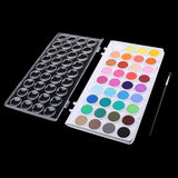 Maxbell 36 Colors Fundamentals Watercolor Pan - Watercolor Paint Set by Crafts Artist Paint Set for Drawing Painting - Aladdin Shoppers