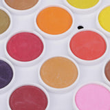 Maxbell 36 Colors Solid Watercolor Paints Pan Pigment Set With Painting Brush for Kids Children Artist Beginner Painting Kit - Aladdin Shoppers