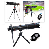 Maxbell 36x 4K HD Monocular Telescope Phone Optical Lens Bluetooth Control - Aladdin Shoppers