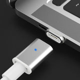 Maxbell 3A Magnetic Type-C To Type-C Charger Adapter for Type-C Cable Silver - Aladdin Shoppers