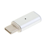 Maxbell 3A Magnetic Type-C To Type-C Charger Adapter for Type-C Cable Silver - Aladdin Shoppers