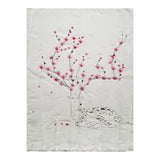 Maxbell 3D Digital Printed Rectangle Polyester Tablecloth Plum 150x210cm - Aladdin Shoppers
