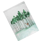 Maxbell 3D Digital Printed Rectangle Polyester Tablecloth Tree Giraffe 140x180cm - Aladdin Shoppers