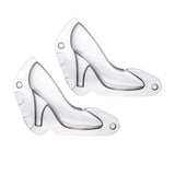 Maxbell 3D High Heel Shoe Mold Chocolate Mold Fondant Cake Candy Mold Decor DIY L - Aladdin Shoppers