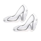 Maxbell 3D High Heel Shoe Mold Chocolate Mold Fondant Cake Candy Mold Decor DIY L - Aladdin Shoppers