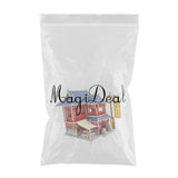 Maxbell 3D Jigsaw Wood Miniature 1/24 DIY Doll House Kit Furniture Model Chinese Inn - Aladdin Shoppers