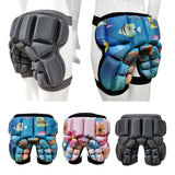Maxbell 3D Padded Hip Protective Short Boy Girl Butt EVA Padded Short Pant Pink - Aladdin Shoppers
