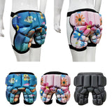 Maxbell 3D Padded Hip Protective Short Boy Girl Butt EVA Padded Short Pant Pink - Aladdin Shoppers