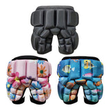 Maxbell 3D Padded Hip Protective Short Boy Girl Butt EVA Padded Short Pant Pink - Aladdin Shoppers