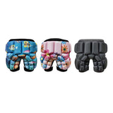 Maxbell 3D Padded Hip Protective Short Boy Girl Butt EVA Padded Short Pant Pink - Aladdin Shoppers