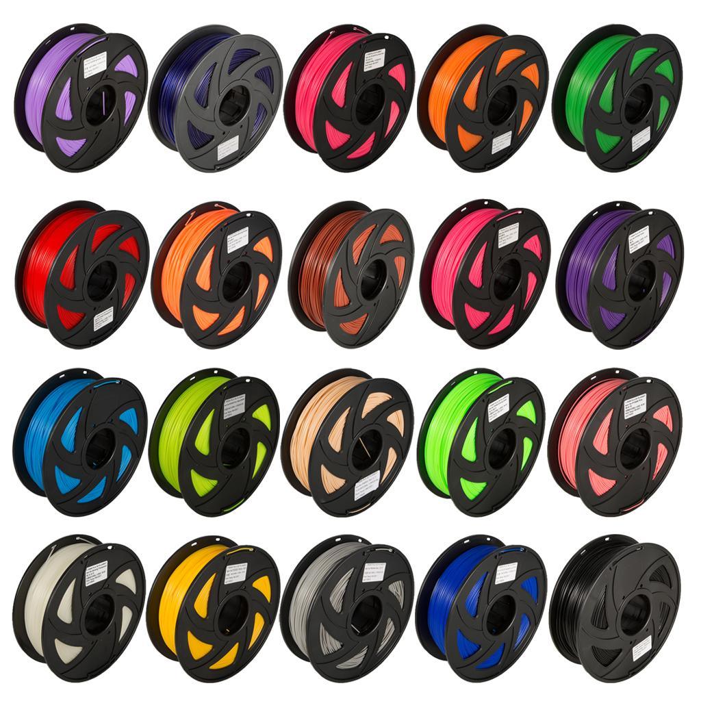 Maxbell 3D Printer Filament PLA 1.75mm For Printers and Print Pens 20Colors 10m - Aladdin Shoppers