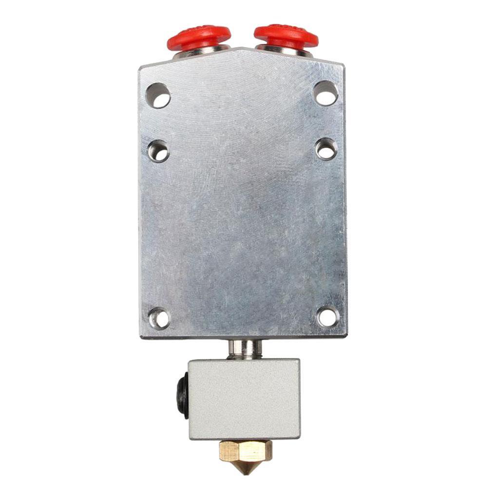 Maxbell 3D Printer Metal Color Switching Hotend Extruder Hotend for 1.75mm Filament / 0.4mm Nozzle - Aladdin Shoppers