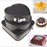 Maxbell 3Pc Springform Pan set Nonstick Leakproof Cake Pan Bakeware Cheesecake Pan - Aladdin Shoppers