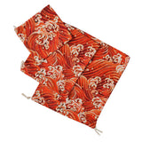 Maxbell 3pcs Cosmetic Tea gift Drawstring Storage bag gold blocking Red 3 pcs - Aladdin Shoppers