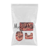 Maxbell 3pcs Toilet Seat Cover Rug Bathmat Bathroom Xmas Home Decor Party Decor 4 - Aladdin Shoppers