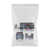Maxbell 3pcs Toilet Seat Cover Rug Bathmat Bathroom Xmas Home Decor Party Decor 7 - Aladdin Shoppers