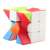Maxbell 3x3x3 Irregular Twist Skewb Magic Cube, Speed Twisty Puzzles, Brain Teaser Toy - Aladdin Shoppers
