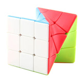 Maxbell 3x3x3 Irregular Twist Skewb Magic Cube, Speed Twisty Puzzles, Brain Teaser Toy - Aladdin Shoppers