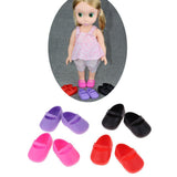 Maxbell 4 Pairs Plastic Single Shoes Flats for 16inch Sharon Dolls Clothing Accessories - Aladdin Shoppers