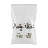Maxbell 4 Pcs Coffee Mug Cup Coaster Charistmas/Toucan Decor Round Placemat Mat 10cm Toucan Printed - Aladdin Shoppers