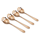 Maxbell 4 Pcs Stainless Steel Sugar Tea Spoon Polished Stirring Spoons Set Rose Gold - Aladdin Shoppers