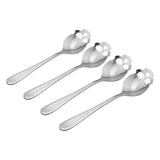 Maxbell 4 Pcs Stainless Steel Sugar Tea Spoon Polished Stirring Spoons Set Silver - Aladdin Shoppers