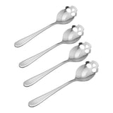 Maxbell 4 Pcs Stainless Steel Sugar Tea Spoon Polished Stirring Spoons Set Silver - Aladdin Shoppers