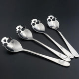 Maxbell 4 Pcs Stainless Steel Sugar Tea Spoon Polished Stirring Spoons Set Silver - Aladdin Shoppers
