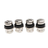 Maxbell 4 PCS Tubeless Wheel Dust Caps Tire Valve Stems ,Vehicle Universal fit - Aladdin Shoppers
