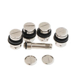 Maxbell 4 PCS Tubeless Wheel Dust Caps Tire Valve Stems ,Vehicle Universal fit - Aladdin Shoppers